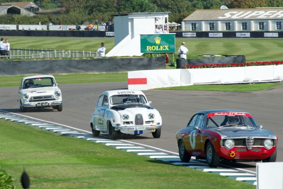 _Stig Blomqvist under träning inför St Mary´s Trophy