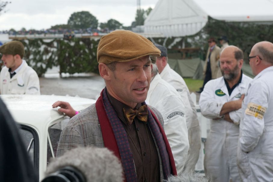 Tom Kristensen åttafaldig mästare på Le Mans, körde tillsammans med Kenny Bräck i Daytona Kupén och med Prins Joachim av Danmark i en Lotus-Cortina