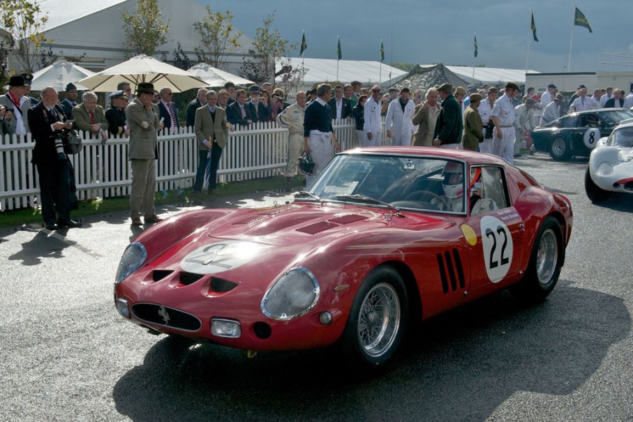Nick Masons Ferrari 250 GTO, -62. Kördes av bl.a. Martin Brundle