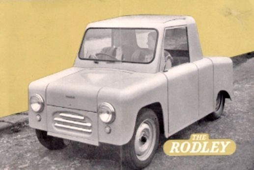 Låda från England, Rodley 1954, skall varit fyrsitsig enligt reklamen, tro det...