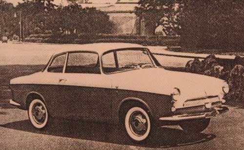 snygg coupe från Allemano 1957