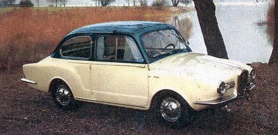 Schweiziska Beutler gjorde denna kaross på en Abarth 600.