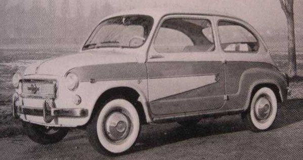1959 Fiat 600 Elaborata, Scioneri
