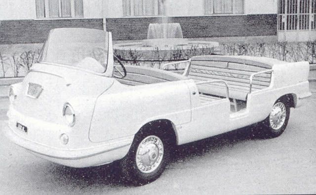 Fiat 600 Multipla Torpedo marina från Savio