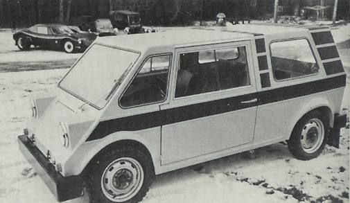 Ett annat svenskt elbilsprojekt var Silentia 1978