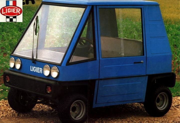 I Frankrike och Italien har det funnis lådor länge, skatteregler har gjort det förmånligt med dessa tingestar som med mopedmotor på 49cc inte räknades som bil. Ligier är bland de mer kända i branschen, som vid sidan av att bygga formel-1 chassin också sålt dessa i mängder sen 70-talet
