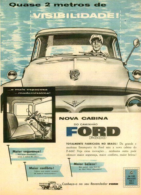 Ford F-600 1959 hade 1956 års front