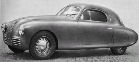 sportig coupe från Motto, specialbyggd för Milel Miglia 1947