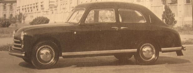 Modern sedan med pontinkaross 1948 från Boneschi