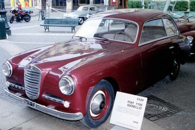 "Gioiello" kallades denna Ghia coupe 1949