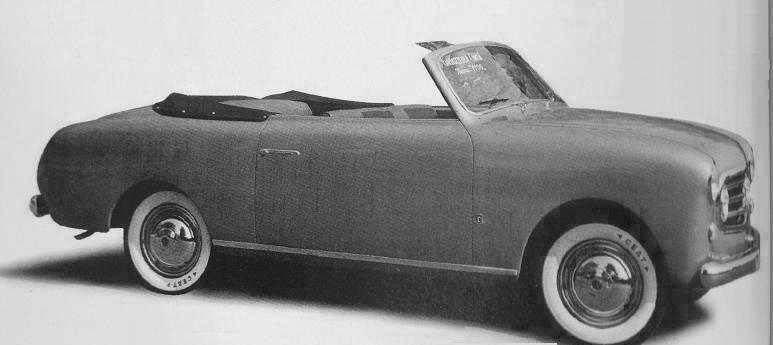 cabriolet från Canta 1950