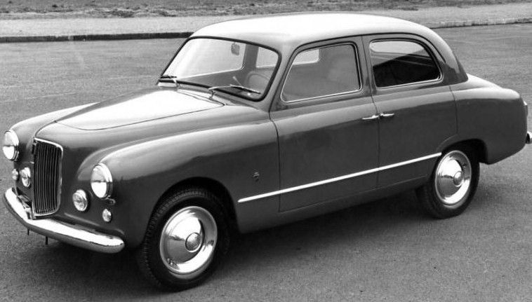 sedan, eller "Berlina" från Ghia 1950
