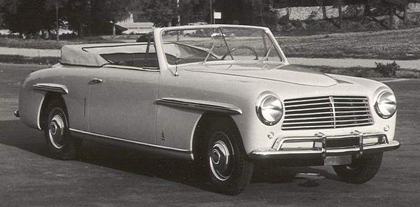 Elegant karosseri på 1100ES-modellen signerat Pininfarina