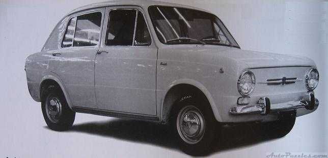 Fiat 850 Berlina från Mantelli
