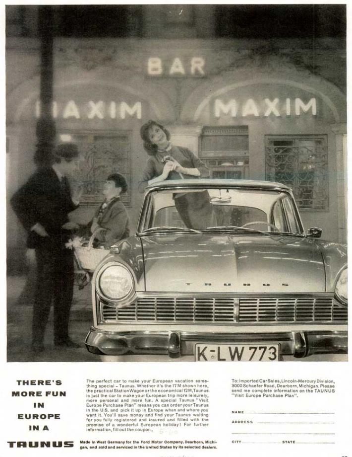 Ford Taunus 17M 1960