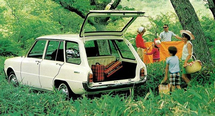1000/1200 serien från 1967, här en 1200 kombi på pic-nic