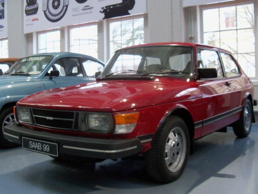 Sista SAAB 99:an från 1984