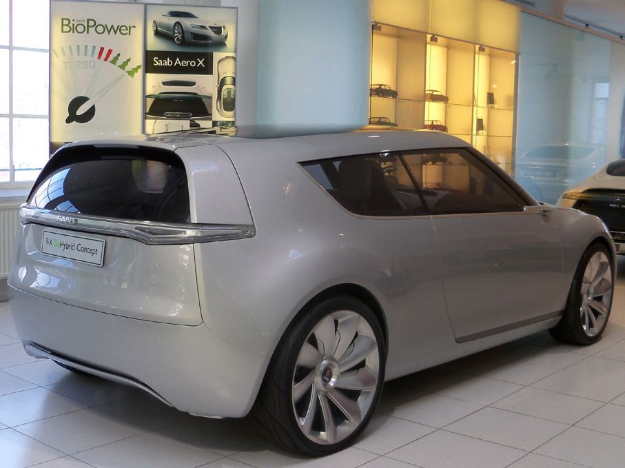 Saab 9X biohybrid concept 2008