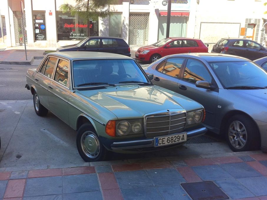 Ännu en W123 i Spanien