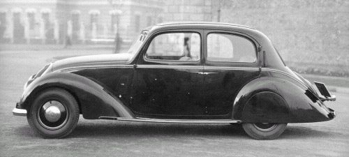 elegant sedan 1936 från Carozzeria Touring