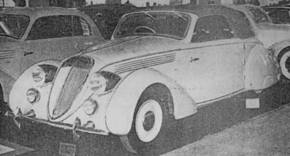 1500 cabriolet från Balbo 1937