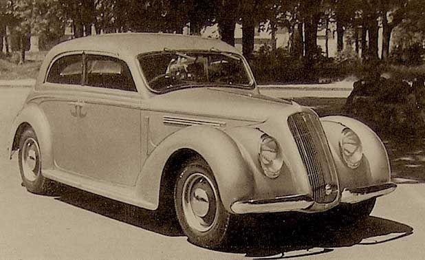 denna sedan är byggd av Bertone 1937