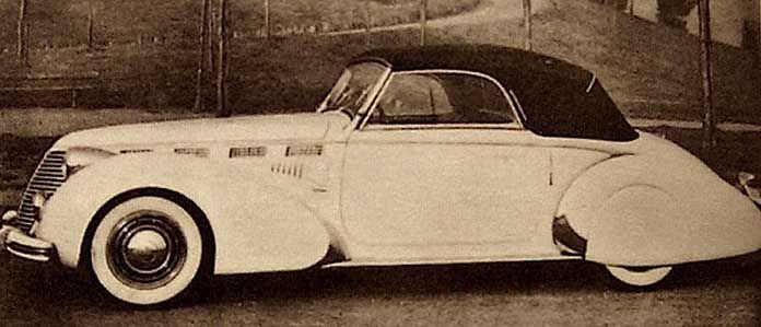 och en cabriolet från bertone 1938