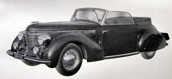 1500 cabriolet från Ghia 1939