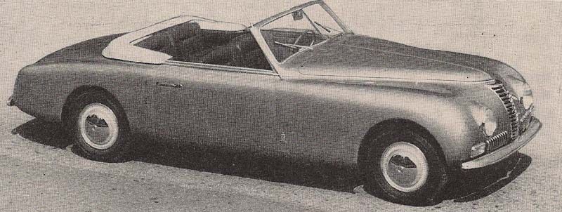 1500C cabriolet från Pininfarina 1947