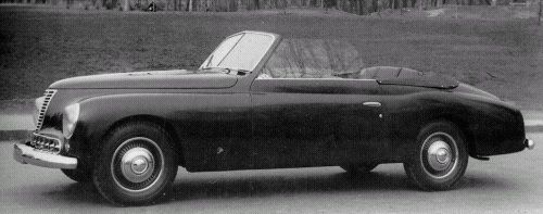 cabriolet från Ghia 1948