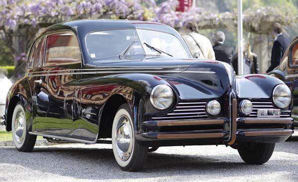 Fiat 1500 Aerlux coupe, Touring 1949