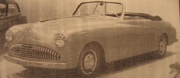 Fiat 1500D cabriolet från balbo 1949
