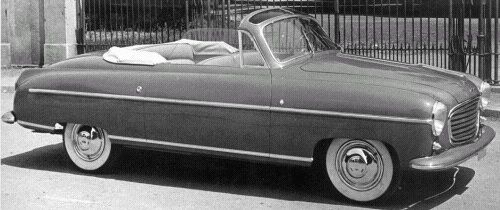 1400 cabrio från Boneschi