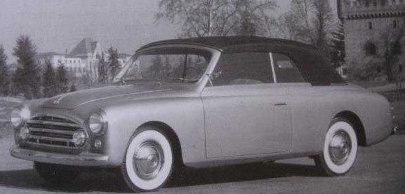 cabriolet från Viotti 1950