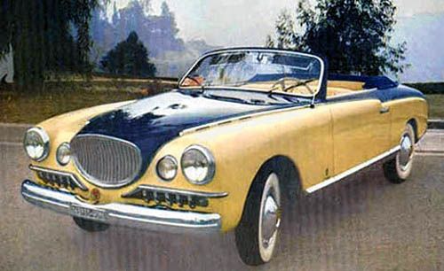 Roadster, Spyder från Vignale