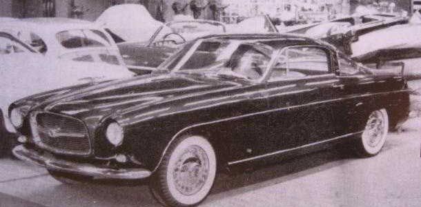 1955 Fiat 1400 coupe Viotti/Boano