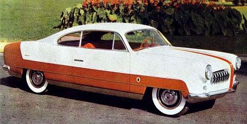 En extrem coupé från Ghia 1952.
