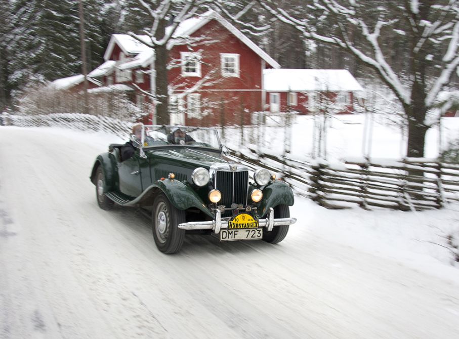 Leo Tatti i MG TD 1952