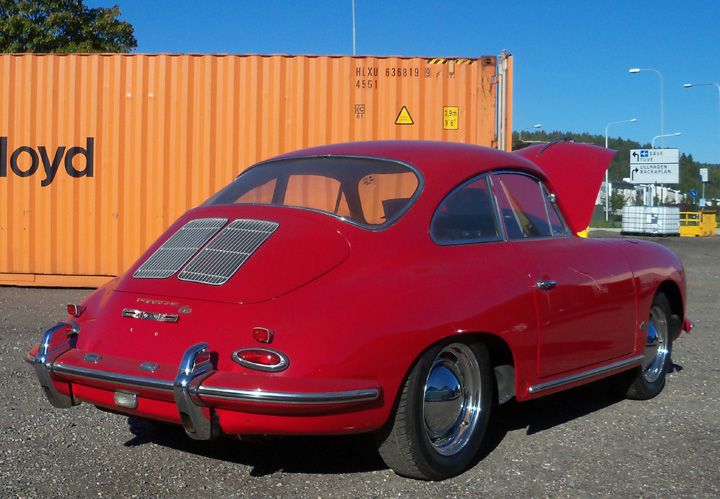 Porsche 356 "60" från 1962, 60 stod för hästkraftantalet i 1300S-motorn