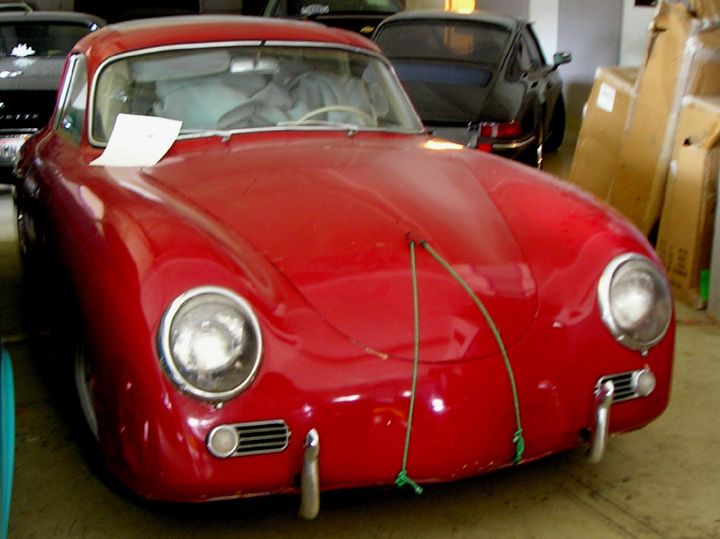 Porsche 356 som har en 1600S motor på 75 hk.