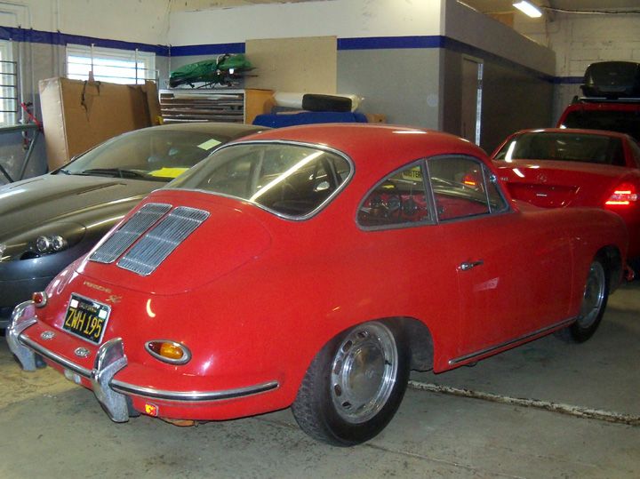356SC från 1964, denna version med 95 hästarsmotorn fanns bara 1964-65