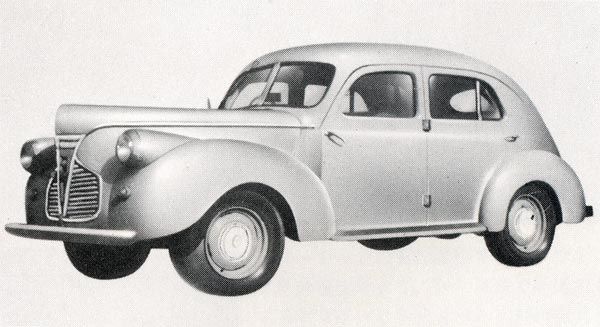model BA byggdes bara i 17 exemplar , troligen 1943.