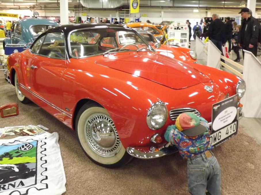 och fin Karmann Ghia. 1963.