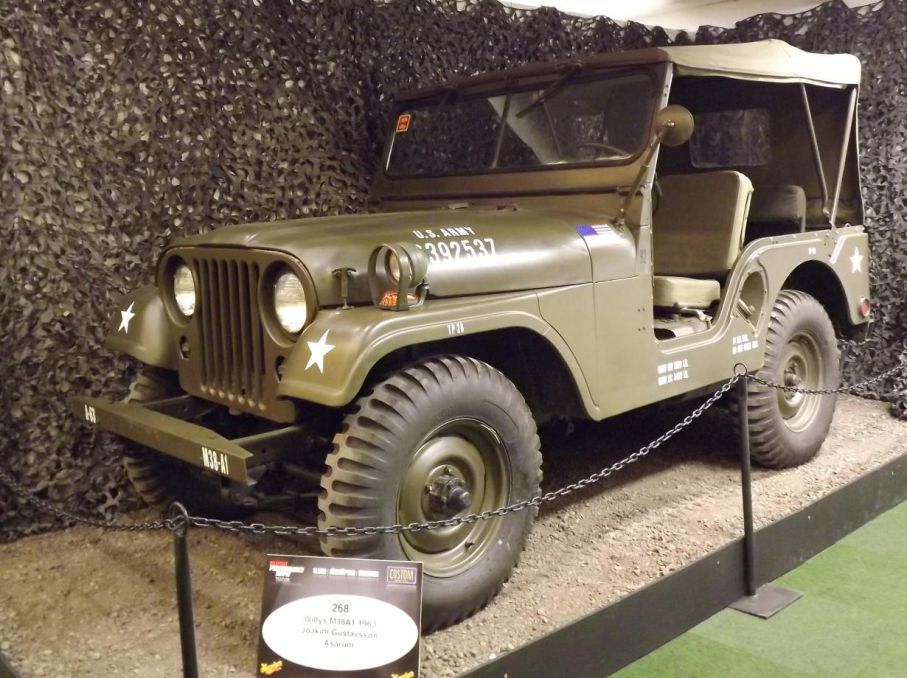Willys M38A1 hette den militära varianten av CJ-3, denna från 1963