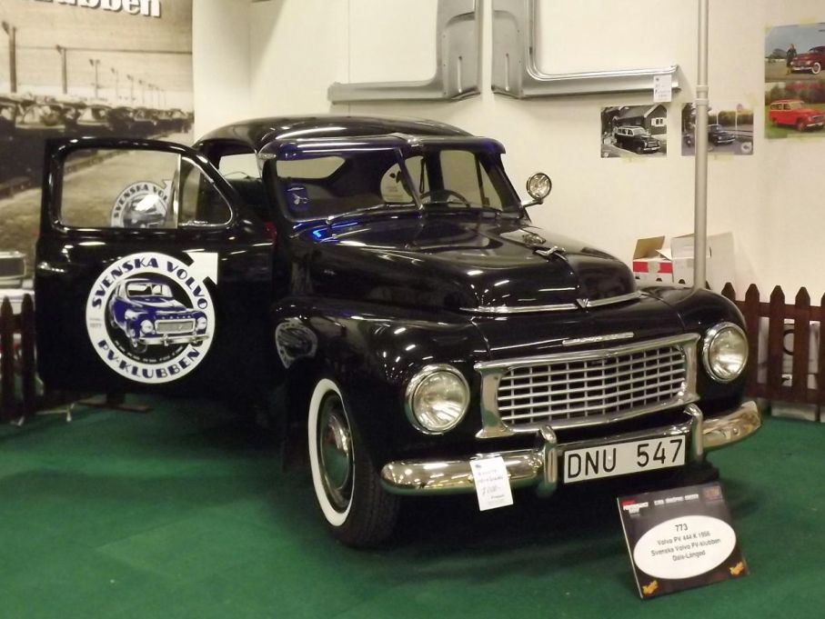 Volvo PV-klubben visade upp sig med bland annat denna fina 56:a