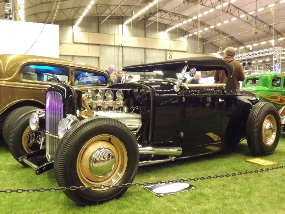 1932 roadster i klassisk stil