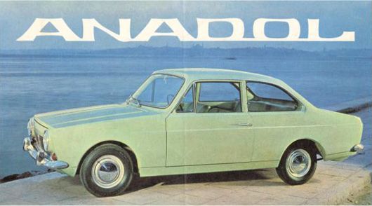 Genom arbetet med Reliant, så kom man även att ansvara för formet hos ett av Reliants mer udda projekt, den turkiska bilen Anadol som visades 1966