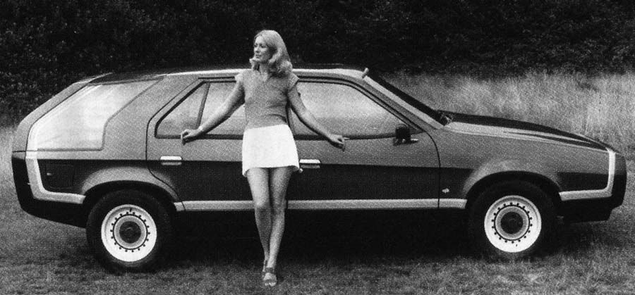 Ännu en demobil för Triplex glass, baserad på Austin Princess 1978.