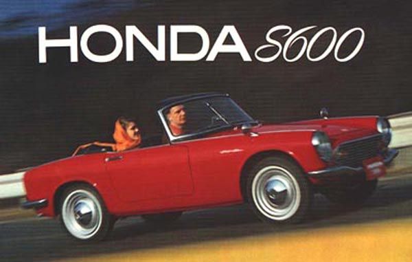 Honda S600 var en näpen liten sportbil.