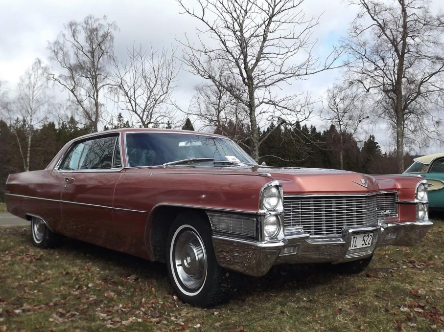 Coupe De ville är mer ett begrepp än just en modell, denna en av två fina sådana 65:or som syntes.